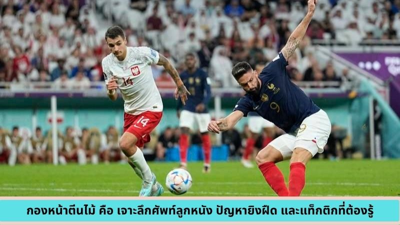 กองหน้าตีนไม้ คือ